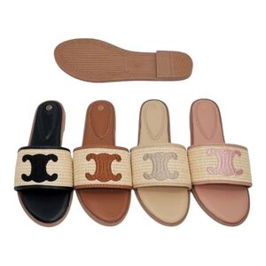 Stylish Slide Sandals with Logo
